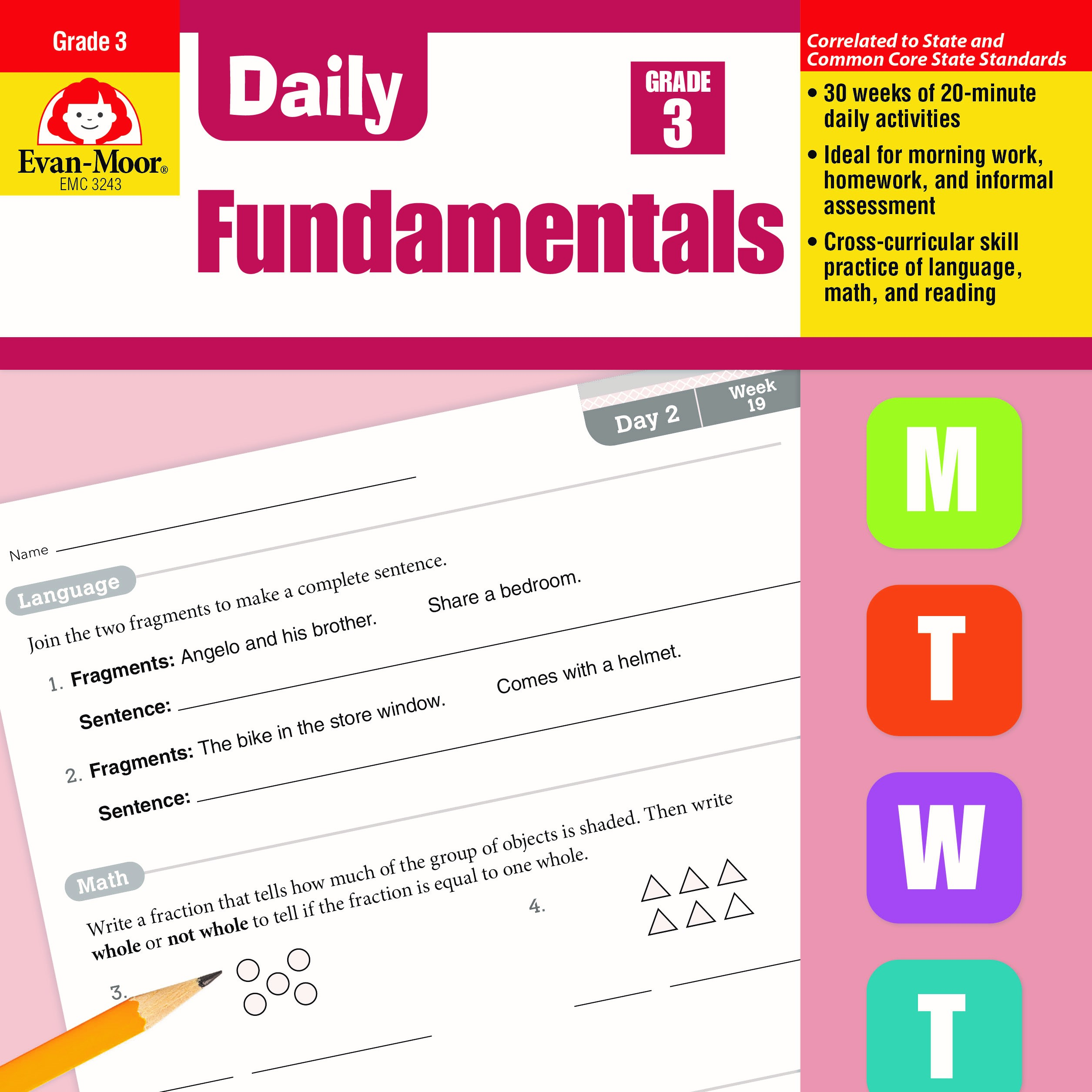 Daily Fundamentals, Grade 3 - Teacher Edition - Wise Living Books